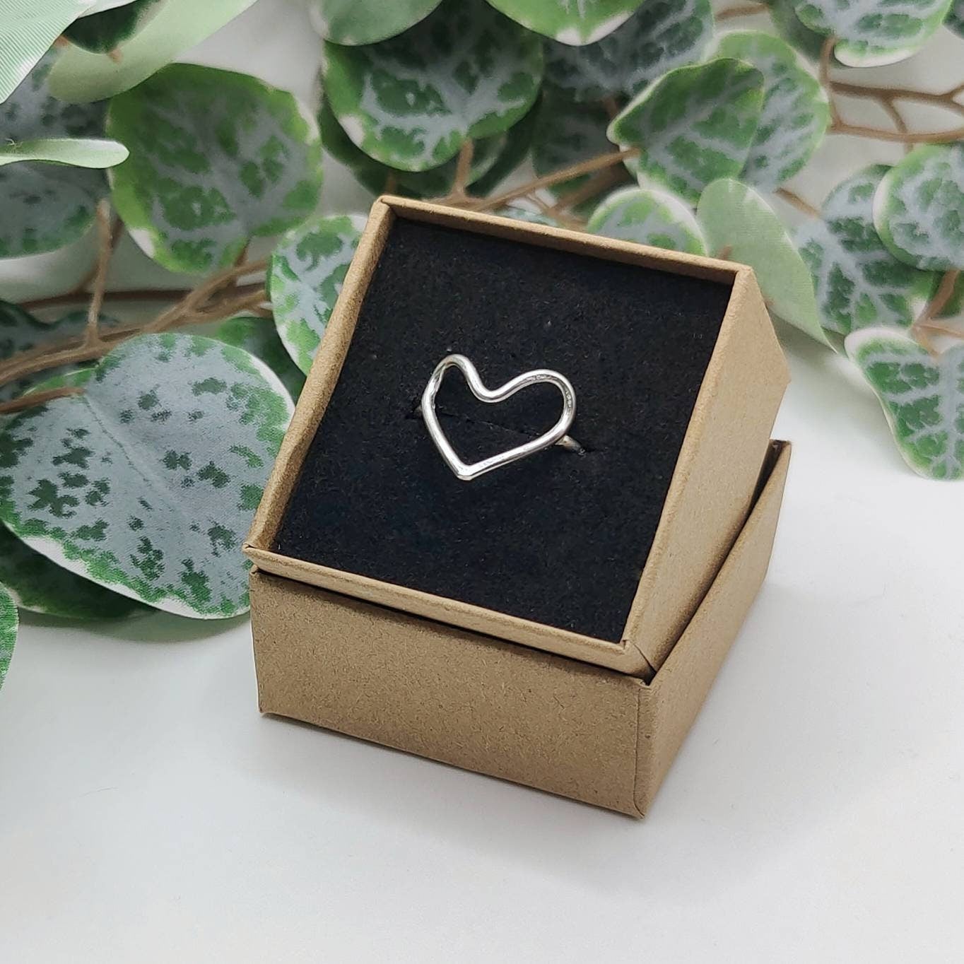 Silver Heart Ring